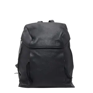 Pre-owned Loewe Calfskin Tote Bags Anagram Leather Backpack