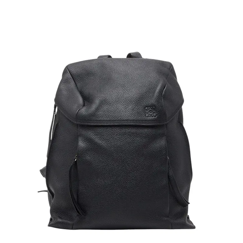 Pre-owned Loewe Calfskin Tote Bags Anagram Leather Backpack