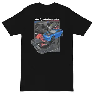 Men’s premium heavyweight tee - M3 and Rx8