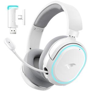 Picun G2 5.3 Bluetooth Wireless Over-Ear Gaming Headset - 7.1 Surround Sound, 5ms Low Latency, ENC Microphone, Wireless Headset for PC, PS4, PS5, Over-Ear Headphones for Laptop Game Peripherals,summerwins,father'sdaygifts