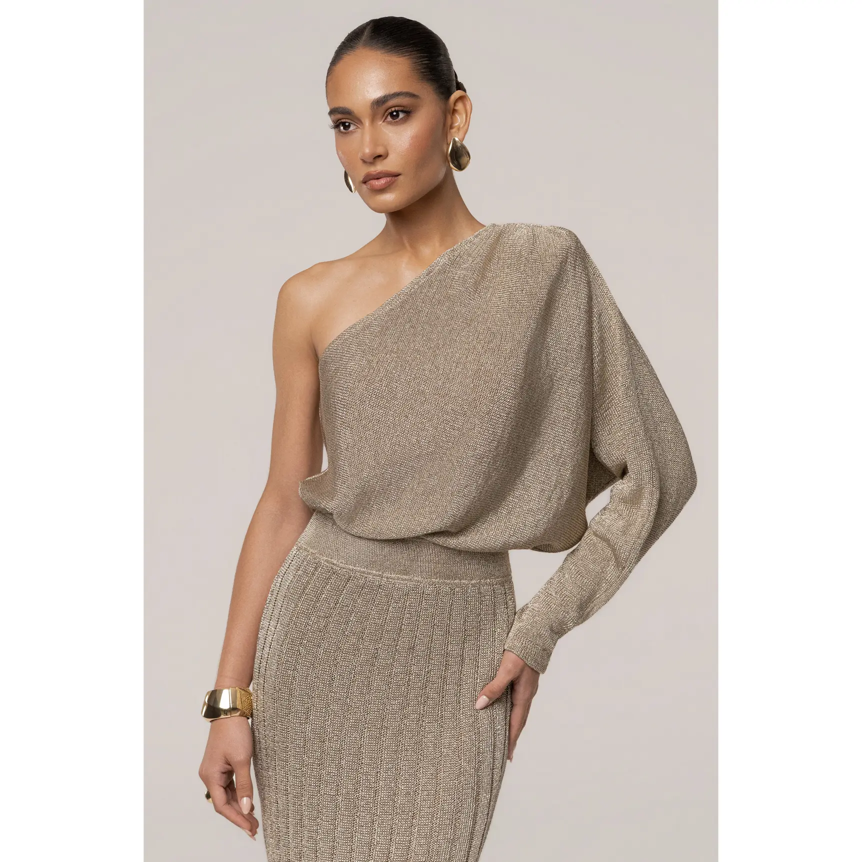 Gold Resort Metallic Bodysuit