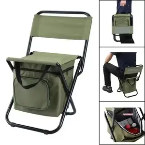 Fishing chairs with storage bags, portable foldable camping chairs, compact fishing stools, hunting chairs, folding fishing chair, and outdoor backrest stools are all very suitable for camping, hunting, fishing and hiking