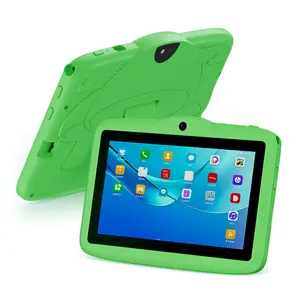 7 Inch Kids Tablet PC Learning Entertainment Tablet Android 13.0 4GB 64GB, Dual Camera 2mp+5mp, WiFi Bluetooth-compatible, Shockproof Case, Parental Control, Ideal Gift