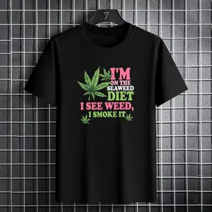 Men's Weed T-Shirt: Funny Marijuana Cannabis Tee - Stoner Gift, Casual Wear