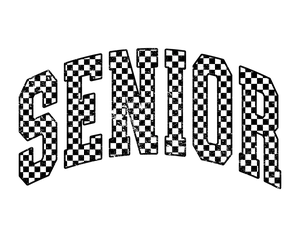 GL10 - Senior Checkered DTF Transfer