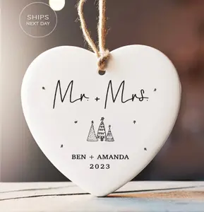 Just Married Ornament