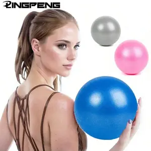 25cm Yoga Ball, Core Stability Exercise Ball for Home Gym & Pilates, Indoor Balance Fitness Equipment, Durable Design for Workout Training
