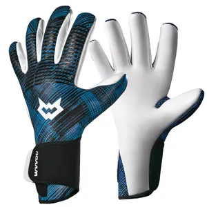 WVVOU Goalkeeper Gloves for Adult Youth, Breathable Professional Soccer Goalie Gloves with 4+3mm Sticky Latex Palm, Guantes De Portero for Training