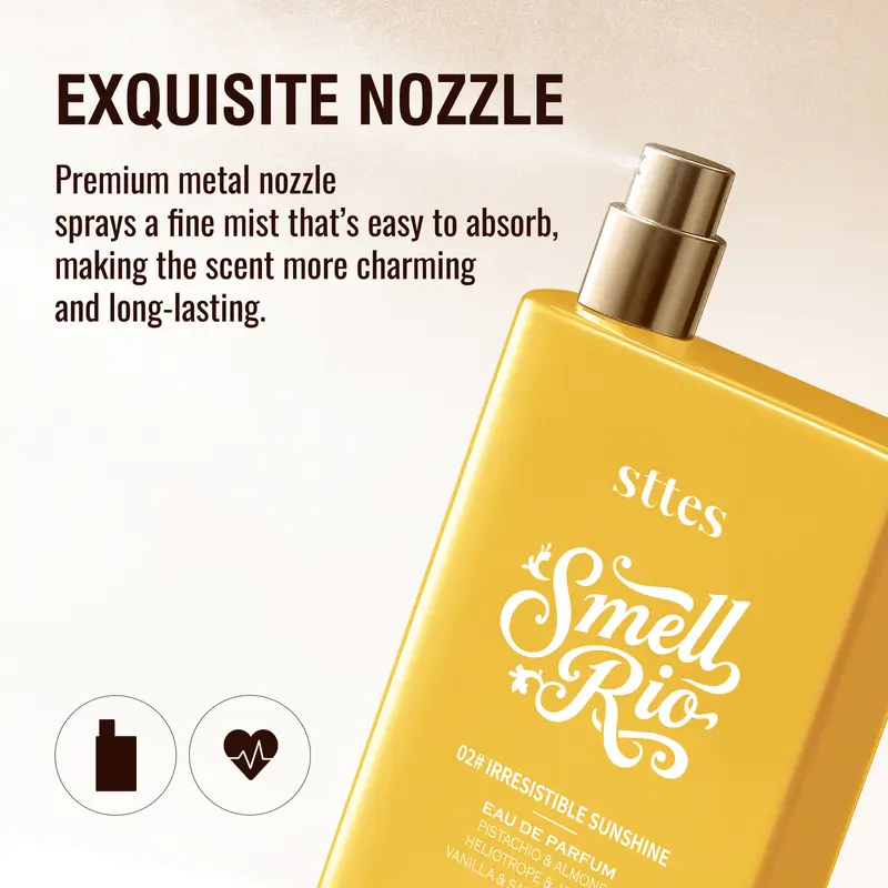 Sttes Perfume 02 Irresistible - Perfume for Women - Pistachio, Vanilla & Salted Caramel Eau de Parfum 100ml 7
