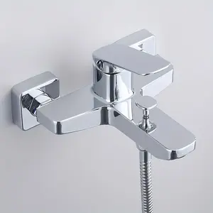 Modern Simple Bathroom Faucet, Bathroom Faucet with Handheld Shower, Bathroom Accessories for Home Use, Bathroom Supplies