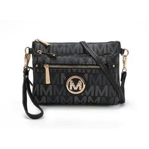 MKF Collection Camren Signature Crossbody Bag - Stylish Design, Versatile Use, Ideal for Everyday essentials