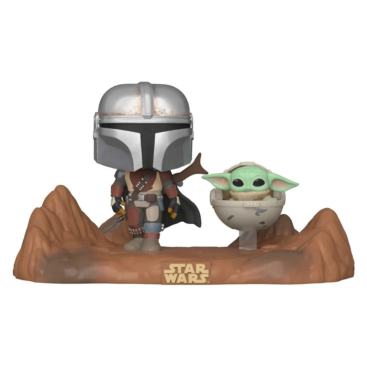 Star Wars The Mandalorian and Child Pop! Vinyl Figure Television Moments #390