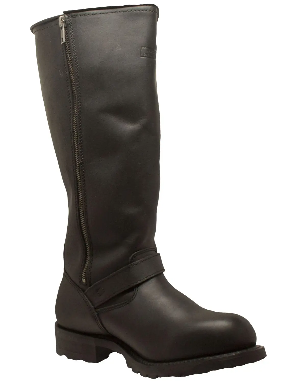 Adtec Men's Ad Tec Men'S Engineer Biker Boot Round Toe - 1443Zipper