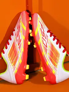 Professional Football Shoes, Lightweight Breathable Ag/fg Long Studs, Anti-Slip Tpu Nails, Training Match Use, All-Season Soccer Boots, Soccer Cleats