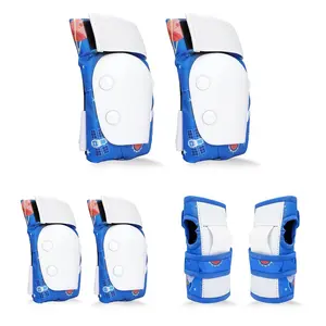 Toddler Knee Pads and Elbow Pads Set for Kids 3-5/5-8, Kids Wrist Guards for Roller Skating,Cycling, Skateboard, Inline Skating, Scooter Riding Sports