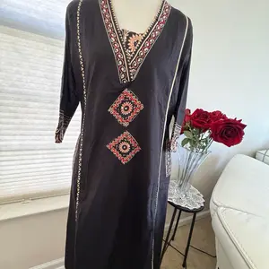 Cotton suit with dupatta
