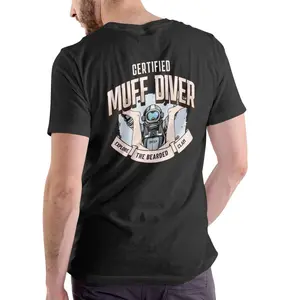 Muff Diver Explore the bearded clam T Shirt Cotton Menswear