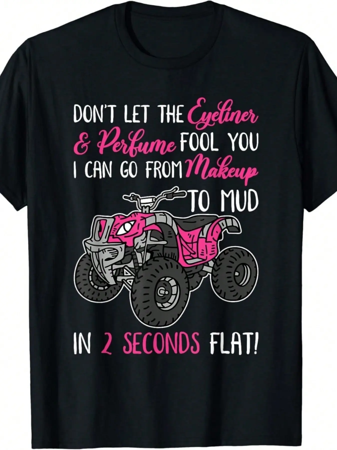 Women's ATV Quad Bike Riding Top - All-Terrain 4-Wheeler Gift T-Shirt