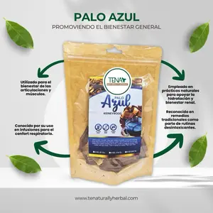 Palo Azul Bark Premium 4 oz Herbal Tea Bag – Supports Natural Cleansing & Promotes Hydration – Naturally Caffeine-Free Beverage