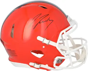 Jerry Jeudy Cleveland Browns Autographed Riddell Speed Authentic Helmet - Fanatics Authentic Certified