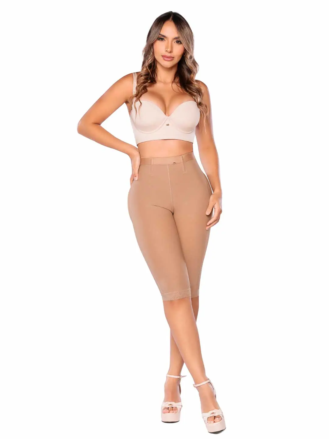 Stagmi Lady's High Waist Shapewear Panty SMI04002 - Ultrainvisible, Refined with Natural Enhancement, High Compression Womenswear Garment, Quality Fabric, Minimalist Design