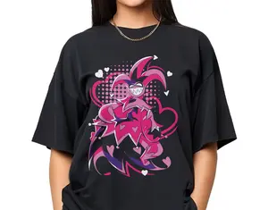 Mammon Helluva Boss Shirt, Helluva Boss Characters Unisex T-Shirt, Helluva Boss Merch, Helluva Boss Sin Of Greed Cotton Crewneck  Sweatshirt, Helluva Boss Gift