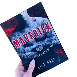 Maverick: A Devil’s Highwaymen MC Romance (Book 2) signed soft cover edition