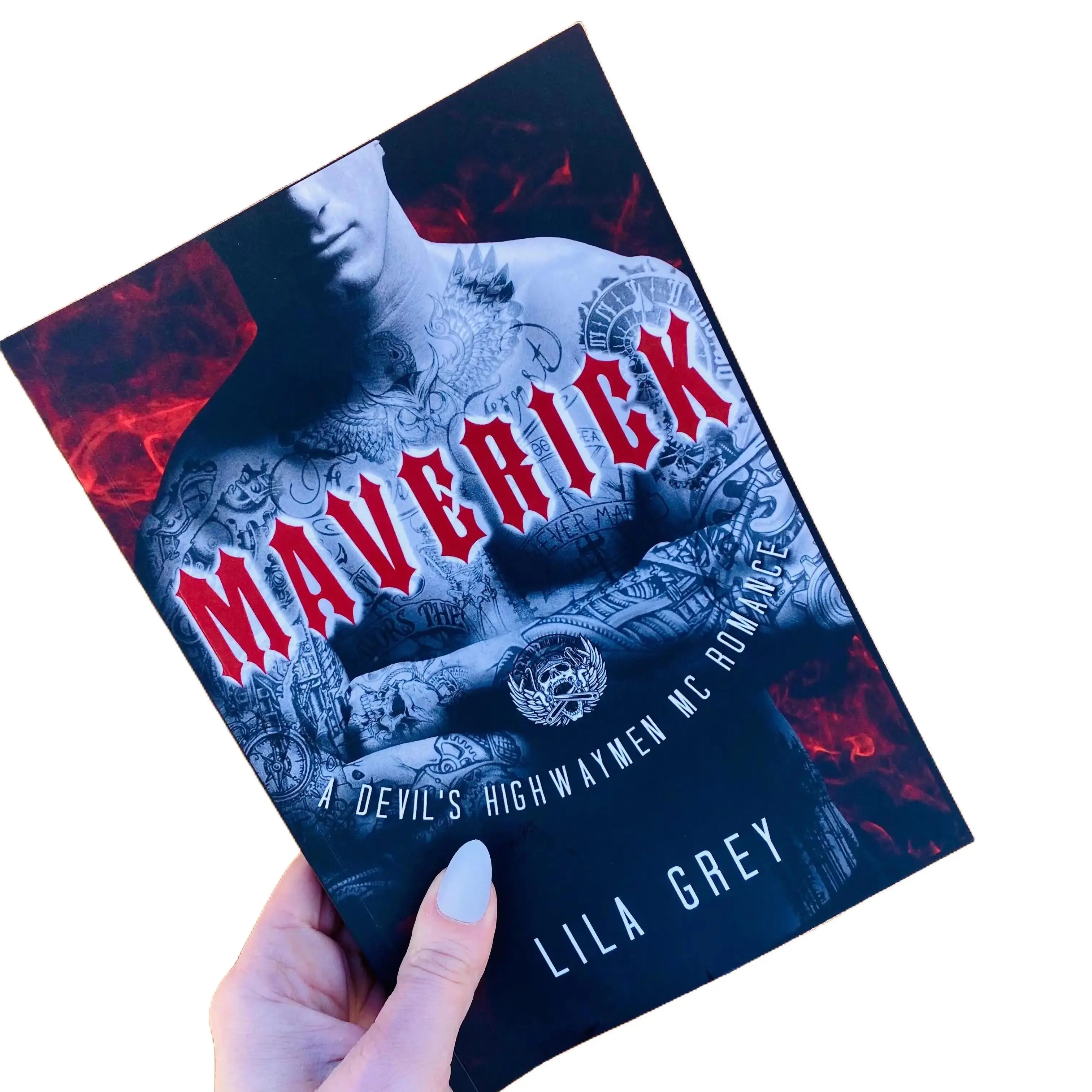 Maverick: A Devil’s Highwaymen MC Romance (Book 2) signed soft cover edition