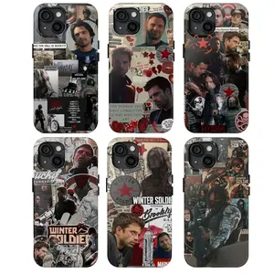 6 Styles Bucky Barnes Winter Soldier Trigger Words Phone Case, Thunderbolts Trendy Bucky Phone Case for , Gift For Fan Phone Accessories Phone Case for iPhone Samsung Galaxy UK P