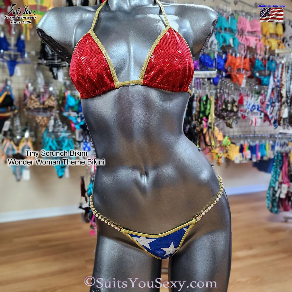 American Warrior Patriotic Bikini with Micro Scrunch Bottom - TikTok Shop American Warrior Patriotic Bikini with Micro Scrunch Bottom - TikTok Shop