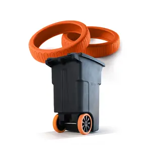 GOOD NEIGHBOR WHEELS - Quiet Wheel Covers for Trash Cans