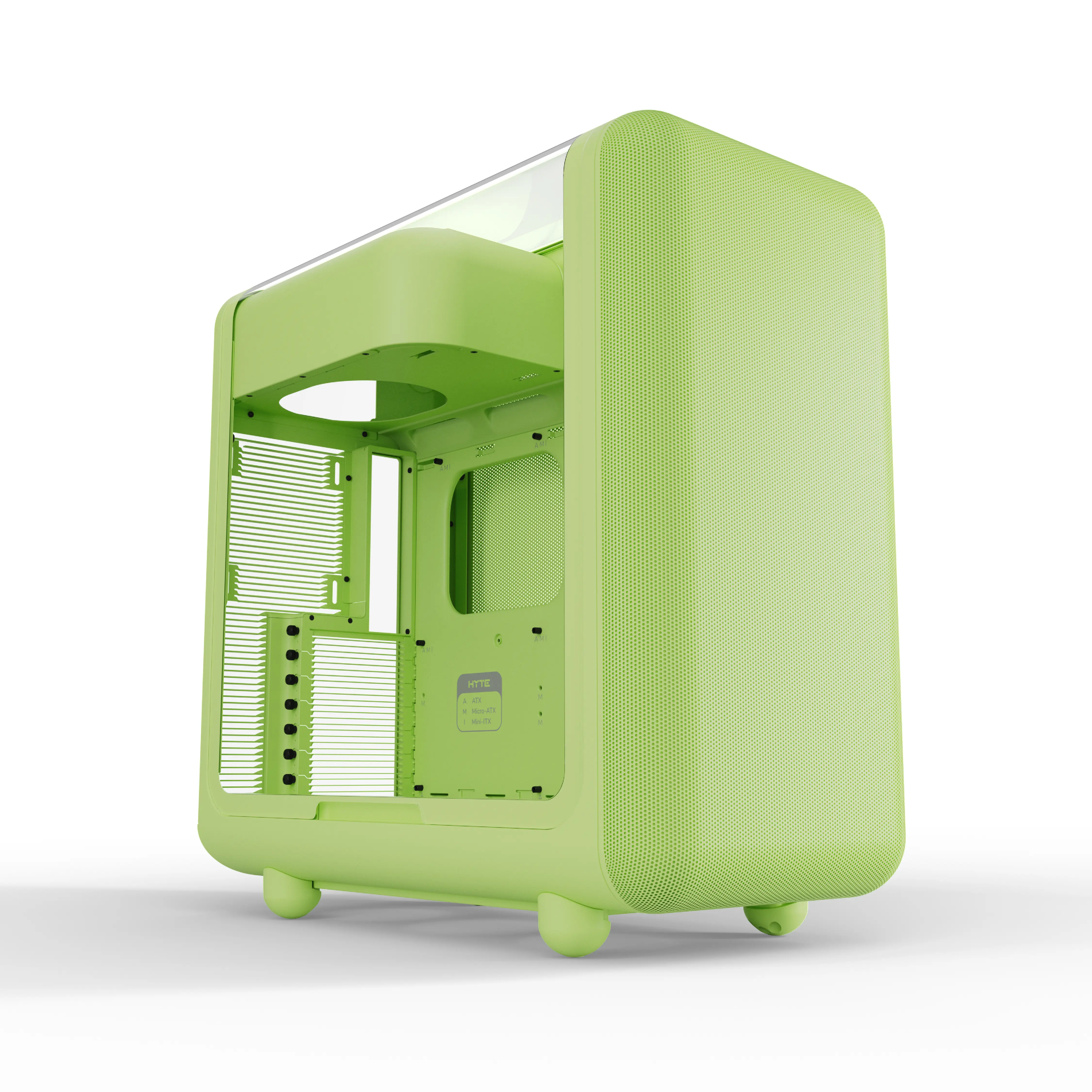 HYTE X50 - Modern Performance ATX Mid-Tower Gaming PC Case - Optimized High Airflow Chassis - Micro Mesh Panels w Sturdy Stamped Steel