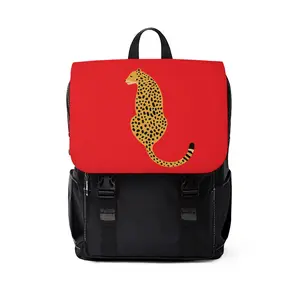 Leo Tail Oxford Canvas Backpack Bag