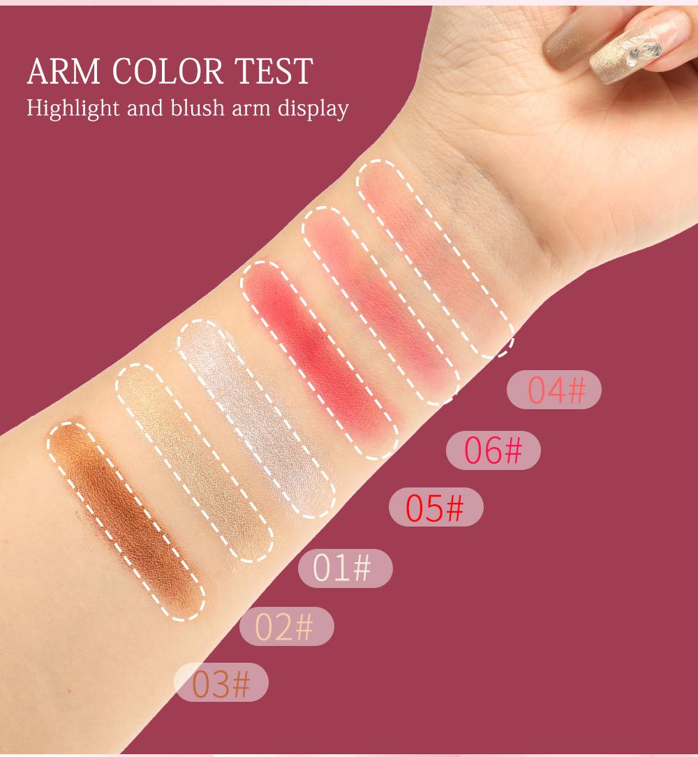 3D Rose Blush | Natural Glow, Soft Color, Easy Blend Cheek Makeup Lightweight Radiant Flower Cosmetic