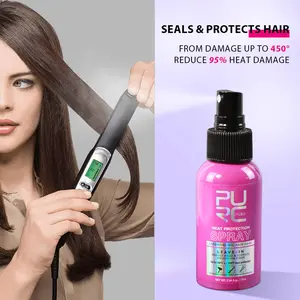 PURC Argan Oil Hair Serum Keratin Smoothing Heat Protection Leave-In Spray Anti Frizz Heat Damaged Treatment Hair Care 1 PCS