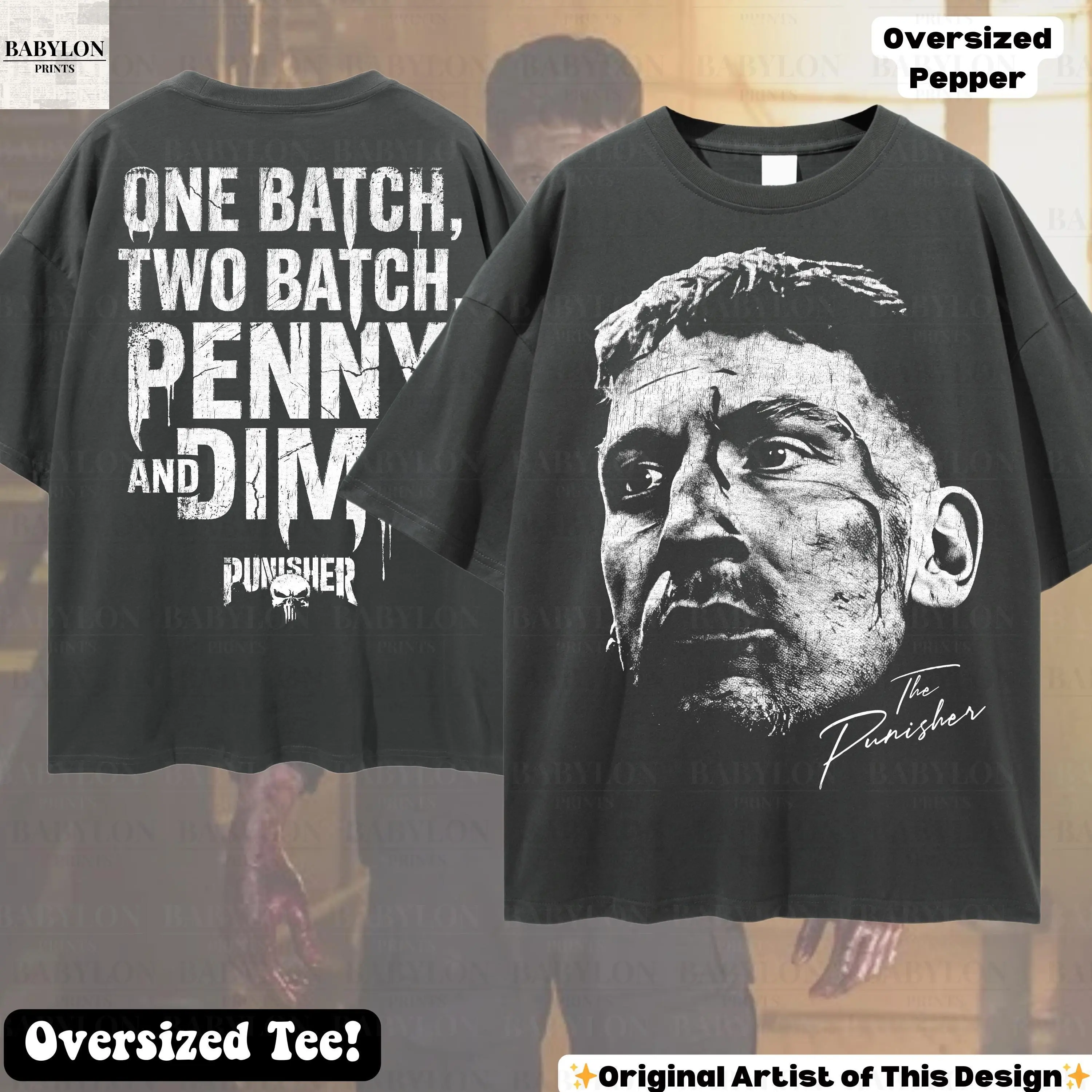 Comfort Colors Punchisher Double Sided Shirt: Frank Cassett Sweatshirt, Prank New Day Tee, Hoodie, Dare You devil Shirt