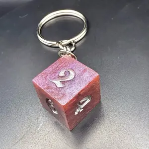 D6 keychain