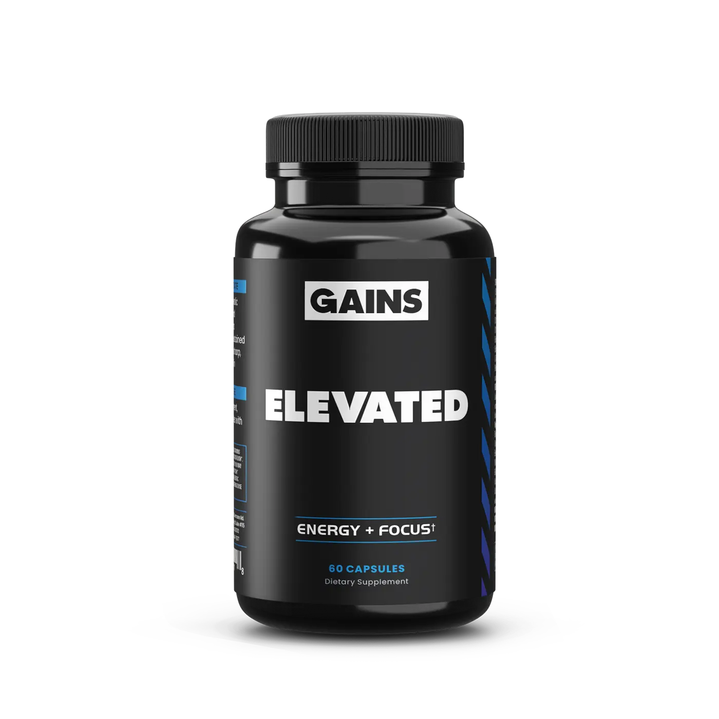 Elevated Energy & Focus Supplement Capsules Boosts Focus, Cognitive Function & Memory - Exotic Nootropic Herb Blend with Whole Food B-Vitamin Complex, Vital Nutrients for Active Energy and Mental Speed