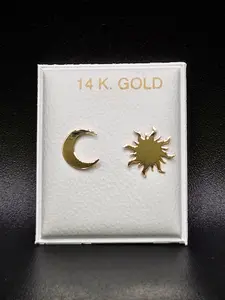 Moon and Sun Studs