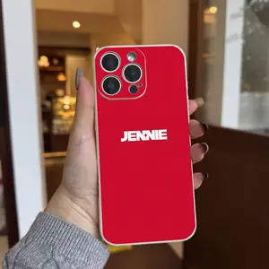 Aesthetic Phone Case Featuring Jennie, Suitable for Iphone Models 16, 11, 15, 14, 13, And 12 Pro Max Plus. Perfect Birthday Gift for Fans, Teens, And Women.