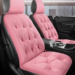 Car Front and Rear Seat Cushions Set, Non-Slip Breathable Design for Easy Installation in Suvs and Pickups, Durable and Stylish Vehicle Protection