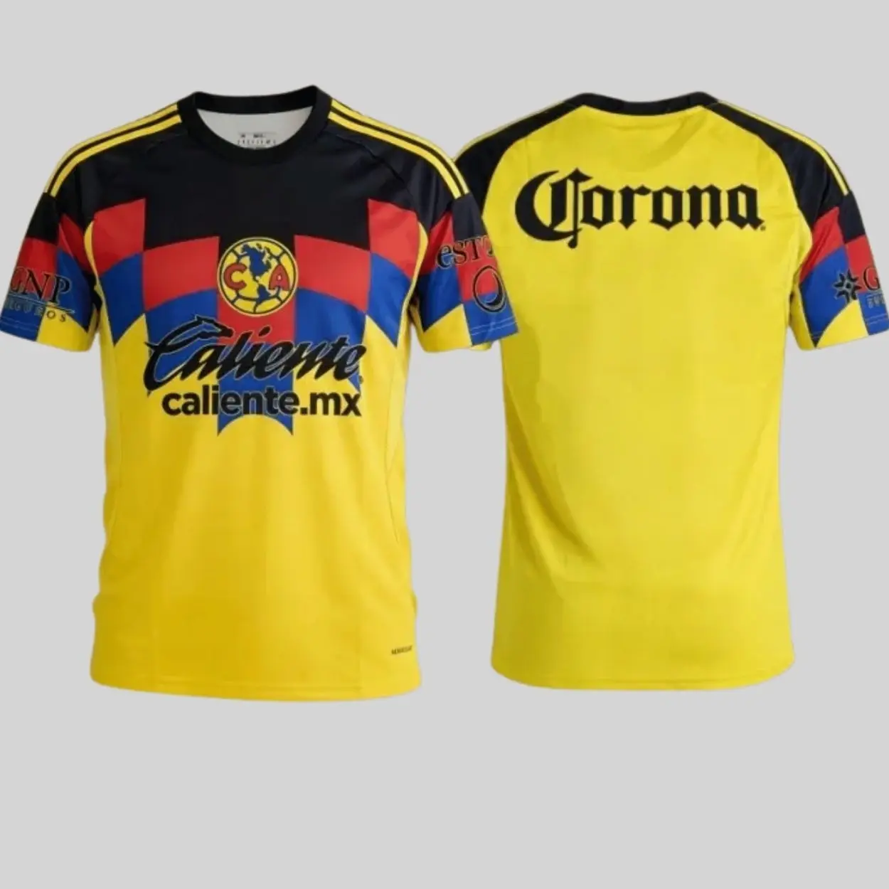Men's Sport Activewear Rodrigo Aguirre #27 Club America Home Soccer Jersey 25/26, Yellow Liga MX Football Shirt, Fans Version, Breathable