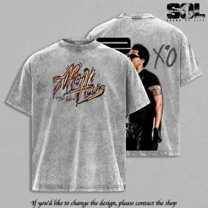 After Hours Tour Vintage Washed Tee, XO Concert Graphic Tee, Oversized R&B Pop Streetwear T-Shirt, Retro Heavyweight Cotton Double Sided Unisex Festival Merch Tee