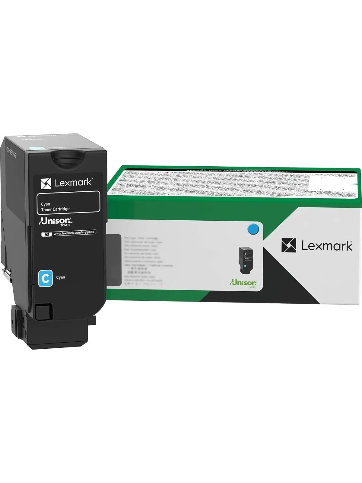 Lexmark 71C10C0 5K Cyan Return Program Toner Cartridge for CS-CX730 & 735