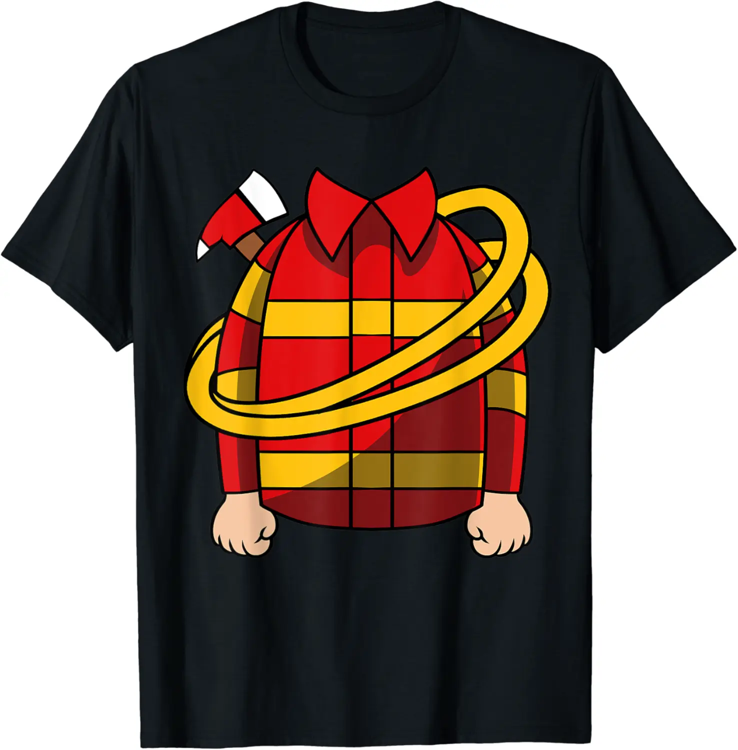 Fireman Halloween Costume Gift I Halloween Party T-Shirt - Antoniojo Shop 63B07YKBZFXY