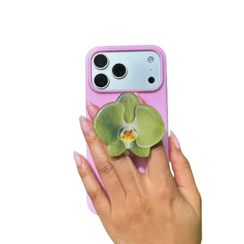 Matcha Orchid Magsafe Phonegrip Handmade
