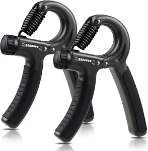 [Grip Strengthener] 2 of 1set Hand Grip Strengthener | Adjustable Resistance 11-132 Lbs, Forearm Exerciser with Smart Counting Feature, Durable Muscle Builder for Improved Grip - Ideal for Valentine's, Grandparents, and Father's Day Gifts