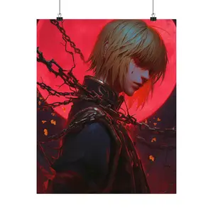 Kurapika print Decor Poster