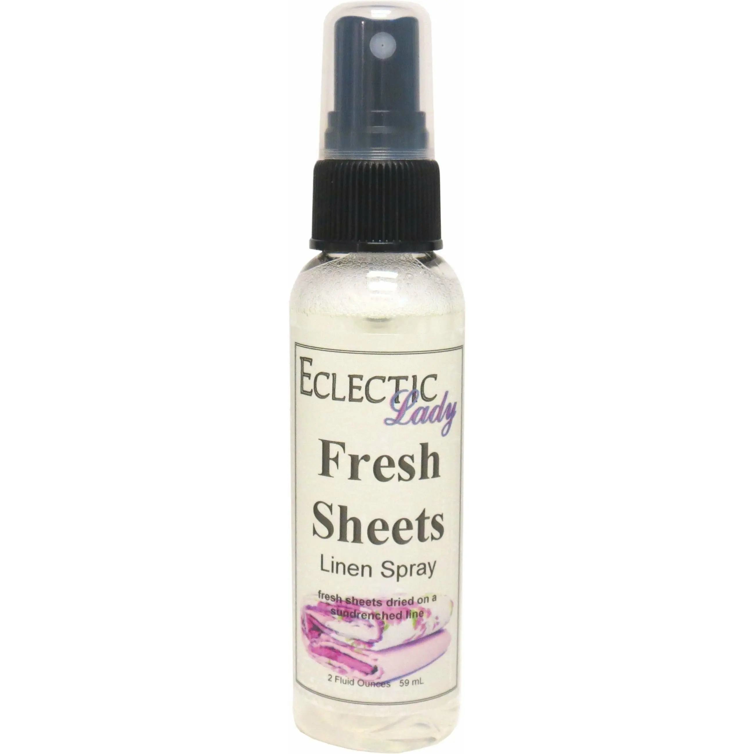 Fresh Sheets Linen and Sheet Spray - No Artificial Colors, Parabens, or Preservatives - Long-Lasting Scent for Bed, Fabric & Pillow