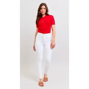 Judy Blue High Waist Skinny White Jeans
